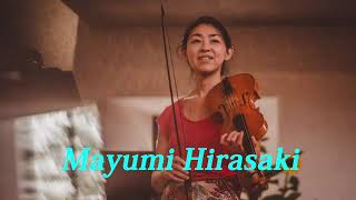 Play the Violin sheet music with Mayumi Hirasaki Pisendel Violin Concerto in Eflat Major [upl. by Anoniw]