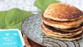 Recette pancakes healthy aux flocons davoine [upl. by Phylis]