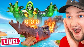 NEW Fortnite LIVE EVENT  DR DOOM ATTACKS Season 4 Marvel [upl. by Puna]