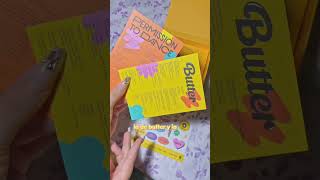 UNBOXING✨ BUTTER💛 DE BTS💜 kpop armyxbts viral btsarmy butteralbum btsmexico shorts [upl. by Ame719]