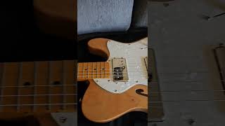 Squier Classic Vibe 70s Telecaster Thinline  Natural electricguitar fender telecaster squier [upl. by Thill]