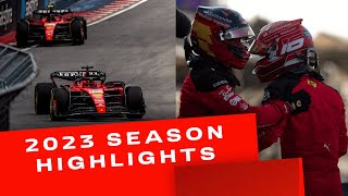 Scuderia Ferrari  2023 Season Highlights [upl. by Nivrae]