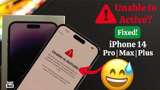 iPhone 14 Pro Max unable to activate 🥹 [upl. by Cyrie1]