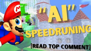 AI Is Now SPEEDRUNNING  The Speedrunning Battle Of Humans VS AI [upl. by Yrailih]