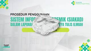 Prosedur Penggunaan SIAKAD Sistem Informasi Akademik untuk Dosen [upl. by Riatsala]