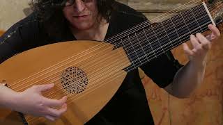 J Bittner  Passacaille Evangelina Mascardi 13 course lute [upl. by Bellanca]