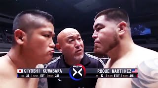 Kiyoshi Kuwabara Japan vs Roque Martinez Guam  KNOCKOUT MMA Fight HD [upl. by Tatiana977]