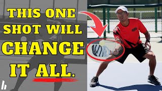 How To STOP Popping Up The Ball For GOOD  Briones Pickleball [upl. by Ahsilahk931]