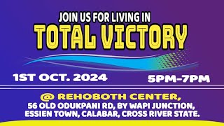 LIVING IN TOTAL VICTORY  OCTOBERS EDITION  PASTOR DOUGLAS VINCENT  1ST OCTOBER 2024 [upl. by Ahseit202]