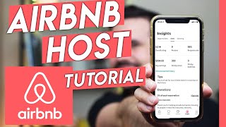 How To Sign Up To Be An Airbnb Host StepbyStep Mobile Tutorial [upl. by Dedric311]