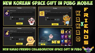 NEW KAKAO FRIENDS COLLABORATION SPACE GIFT IN PUBG  NEW RYAN  CHOONSIK amp APEACH SPACE GIFT IN PUBG [upl. by Roseanne]