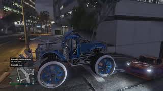 Griefing Car meets Gta online Car meet destruction [upl. by Ambler631]