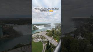 BEST HOTEL VIEW IN THE WORLD 😲 LuxuryTravel NiagaraFalls Canada [upl. by Arytal]