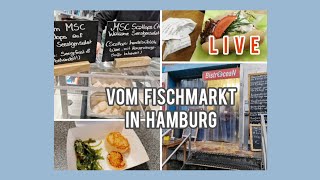 LIVE vom Hamburger Fischmarkt Gourmet und Hochwasser [upl. by Yvette651]