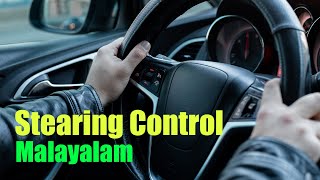 Steering control malayalam  Driving Tutorial malayalam for beginners part 4 [upl. by Nylahs]