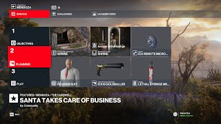 Hitman 3  Santa Takes Care Of Business  Linuxs Merry Mysteries Featured Contract  SASO [upl. by Haibot505]