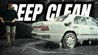 Mercedes Benz W124 Deep Clean  Car Detailing [upl. by Willdon955]