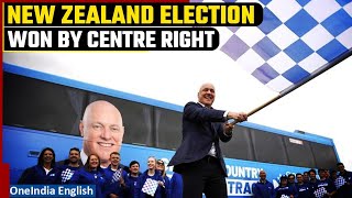 New Zealand Election National Party to lead new government as Labour concedes  Oneindia News [upl. by Hakon]