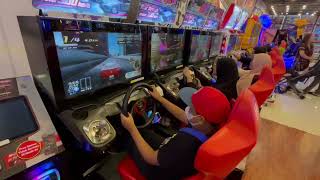 WMMT6RR Wangan Midnight Maximum Tune 6RR Vs Outrun 4 Way battle Level up to C4 [upl. by Ysor]