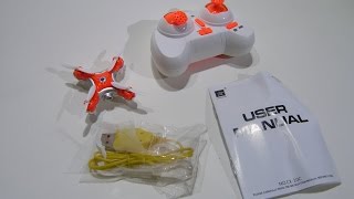 Unboxing review and test flight of a cx10c Cheerson  Sanlianhuan [upl. by Priest]