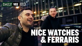 NICE WATCHES amp FERRARIS  DailyVee 013 [upl. by Dimmick]