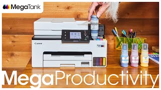 Canon MegaTank Refillable Ink Tanks Now That’s Legendary [upl. by Akemot]