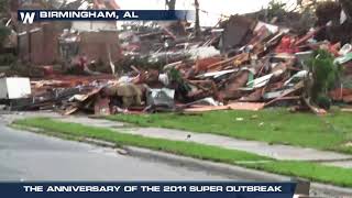 THE ANNIVERSARY OF THE 2011 SUPER OUTBREAK [upl. by Tad928]