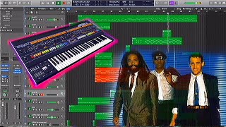 80s Bad Boys Blue sound with Roland Jupiter Synthesizer [upl. by Aicargatla883]