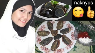 Resep telur pitan goreng tepung mudah  Easy fried century egg recipe [upl. by Yonita]