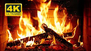 🔥 Cozy Fireplace 4K 12 HOURS Fireplace with Crackling Fire Sounds Crackling Fireplace 4K [upl. by Alletniuq]