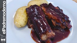 COSTILLAS de cerdo a la MIEL y MOSTAZA Receta Fácil y deliciosa [upl. by Salinas955]