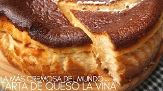 Tarta de queso La Viña San Sebastián La tarta más cremosa del mundo [upl. by Medin]