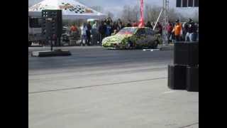 Ford Escort 700 HP Crash  Hungary Dragfest [upl. by Enner]