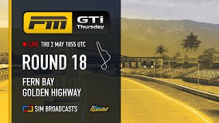 Fragmasters GTi Thursday 2024  Round 18  Live for Speed [upl. by Bradeord]