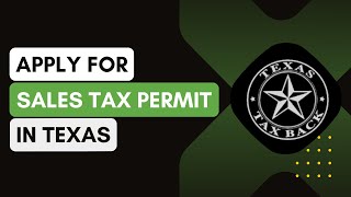 How To Apply For Sales Tax Permit In Texas 2024 [upl. by Atrahc796]