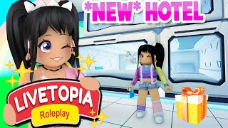 NEW LIFEPOD HOTEL HIDDEN SECRET in LIVETOPIA Roleplay roblox [upl. by Akirre]