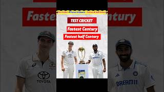 Test Cricket में Fastest Century amp Fastest Half Century And Slowest Century amp Slowest Half Century 🤔 [upl. by Zoldi]