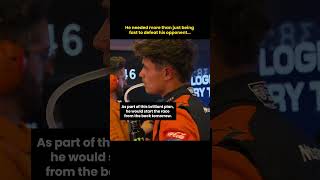 When Lando Norris outsmarted Max Verstappen in F1 [upl. by Garett485]