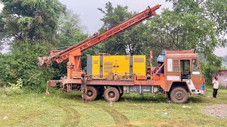 Borewell Drilling  2 Hp Motor 333 Feet Deep boring With Coconut water checking Method  Borewells [upl. by Reed]