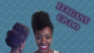 VOLUMINOUS PROFESSIONAL amp ELEGANT UPDO Highly requested tutorial [upl. by Hiram452]