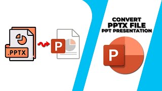 How to convert pptx file to PowerPoint presentation [upl. by Hanauq]