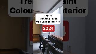 Best 2024 Paint Colours For Interior  Interior Paint Colours for Bedroom [upl. by Auoz112]