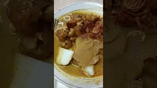 Dunia Lemak Terguncang food kuliner ketupat shorts fyp video viral [upl. by Festus443]