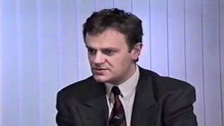 Donald Tusk o podwyżkach podatków i rozroście biurokracji Gorzów 1993 [upl. by Odrarej]