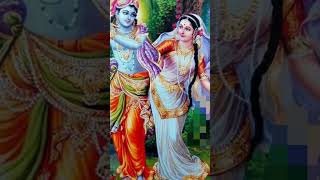 Shree Radhe  Krishna song shorts trending [upl. by Aicert112]