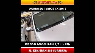 Daihatsu Terios15R Auto 2013 Silver Nopol L  OTOMART 286  KENJERAN 286 SURABAYA [upl. by Shandra883]