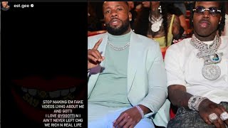 EST GEE Says The Beef With Yo Gotti Is Fake News After Dissing Yo Gotti On Hot 97 CMG Falling Apart [upl. by Cordula]