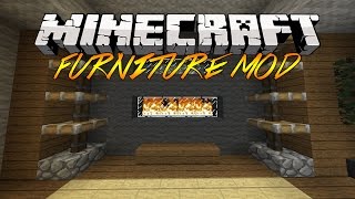 Minecraft Furniture Mod  Mod ShowcaseMod Review So Sick [upl. by Zarah]