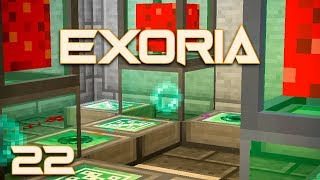 Exoria EP22 Rftools Endergenic Generator Power [upl. by Allerim934]