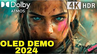 OLED DEMO quotHDR at 240 FPS  Experience OLED’s True Power in 2024Dolby Atmosquot [upl. by Akenet]